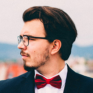 Porträt eines Studenten